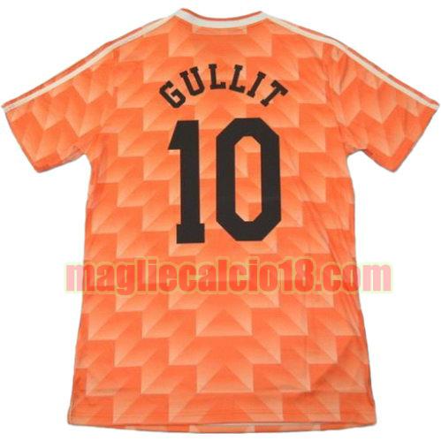 maglia olanda 1988 prima divisa gullit 10