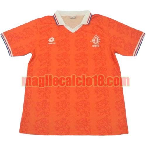 maglia olanda 1995 prima divisa manica corta