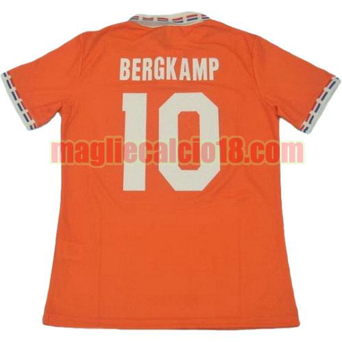 maglia olanda 1996 prima divisa bergkamp 10