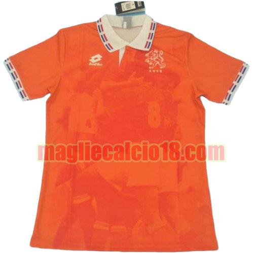 maglia olanda 1996 prima divisa manica corta