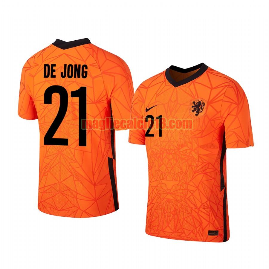 maglia olanda 2020-2021 prima frenkie de jong 21