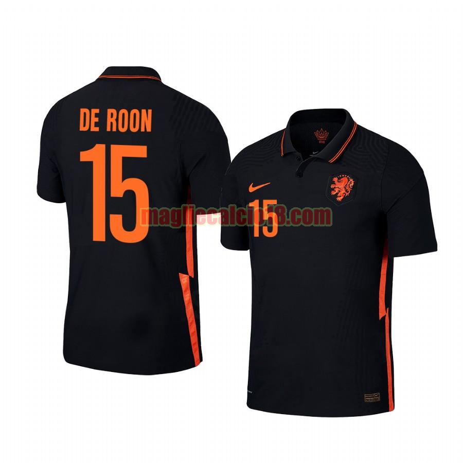 maglia olanda 2020-2021 seconda marten de roon 15