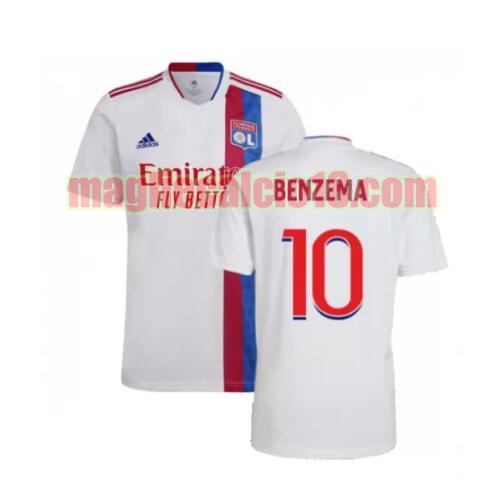 maglia olympique lione 2021-2022 prima benzema 10