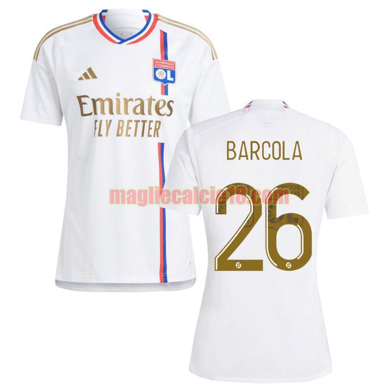 maglia olympique lione 2023-2024 barcola 26 prima