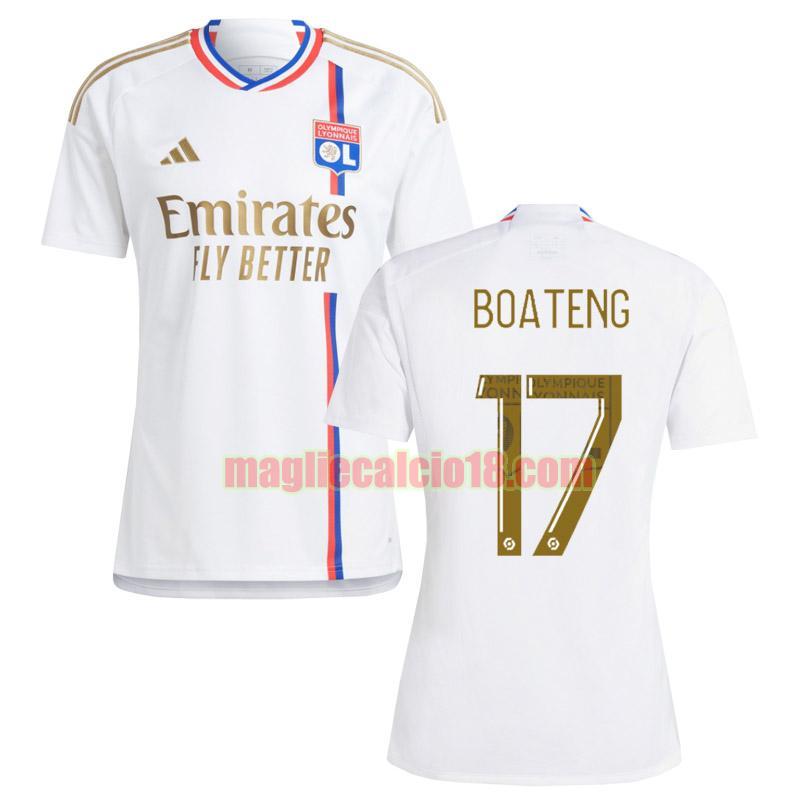 maglia olympique lione 2023-2024 boateng 17 prima