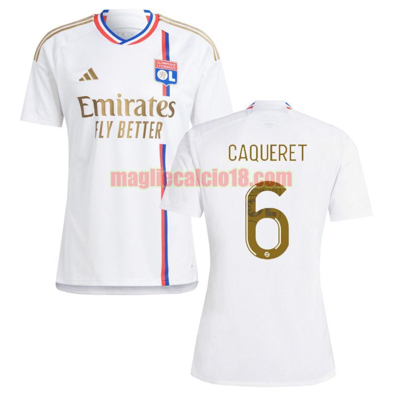 maglia olympique lione 2023-2024 caqueret 6 prima