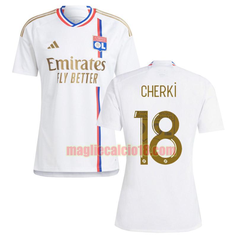 maglia olympique lione 2023-2024 cherki 18 prima