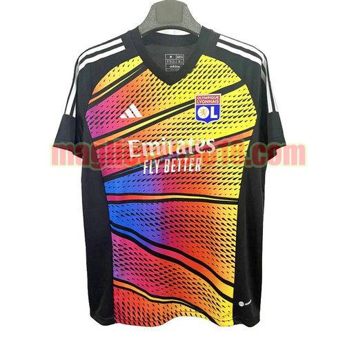 maglia olympique lione 2023-2024 thailandia pre match