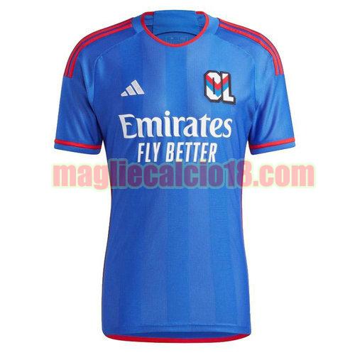 maglia olympique lione 2023-2024 thailandia seconda