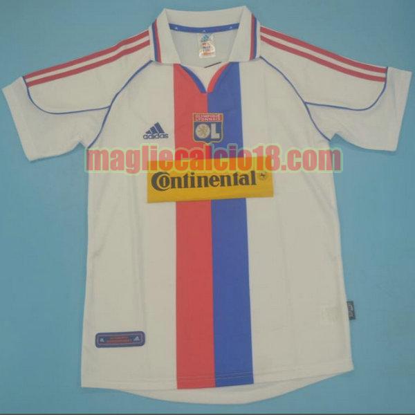 maglia olympique lyon 2000-2001 prima bianco