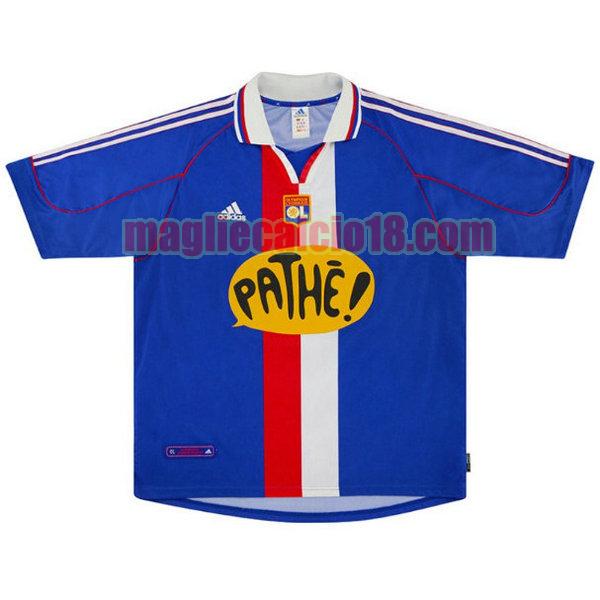 maglia olympique lyon 2000-2001 terza blu