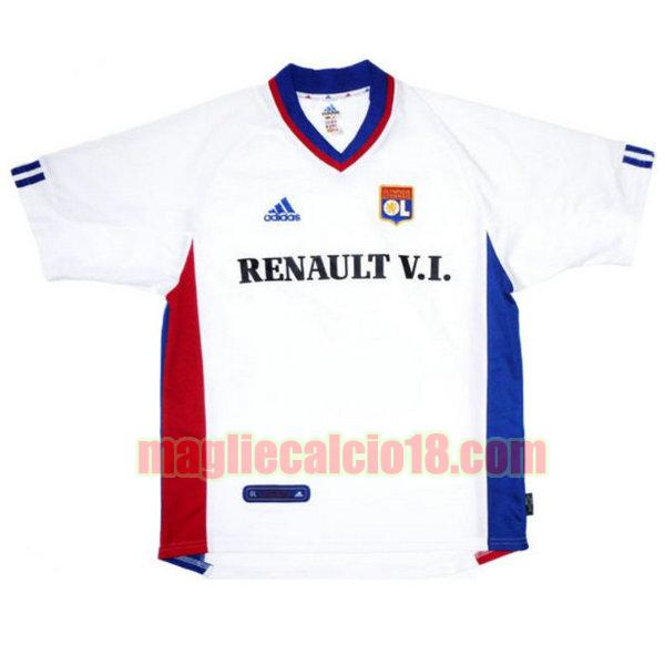 maglia olympique lyon 2001-2002 prima bianco