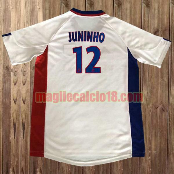 maglia olympique lyon 2001-2002 prima biancojuninho 12