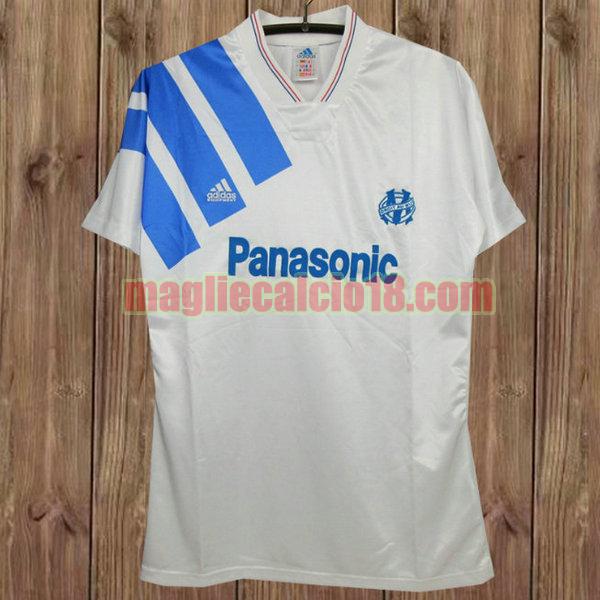maglia olympique marsiglia 1991-1992 prima bianco