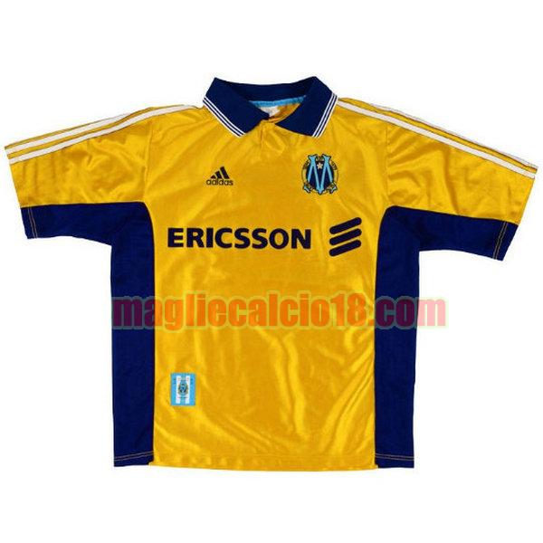 maglia olympique marsiglia 1998-1999 terza giallo