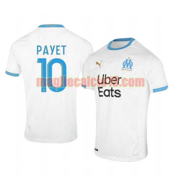 maglia olympique marsiglia 2020-2021 prima dimitri payet 10