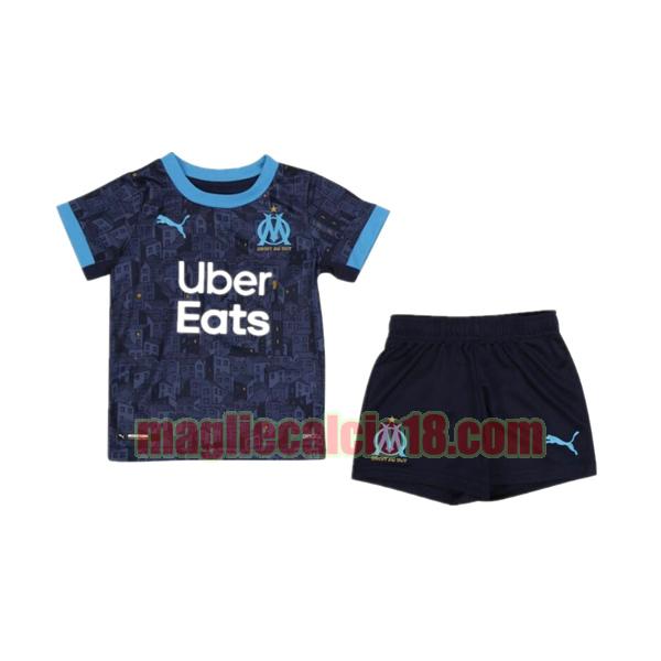 maglia olympique marsiglia 2020-2021 seconda bambino