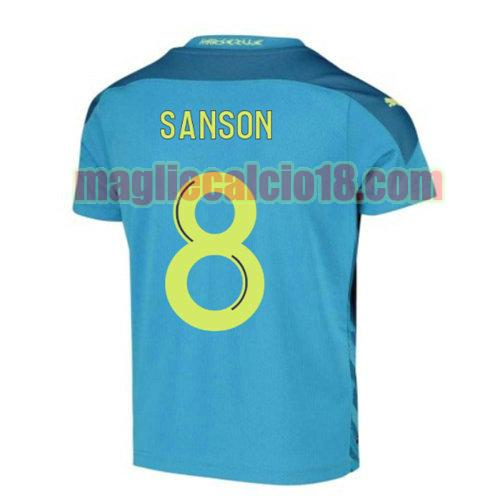 maglia olympique marsiglia 2020-2021 terza sanson 8
