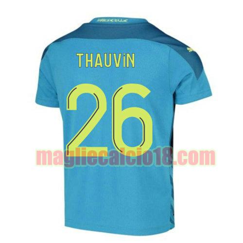 maglia olympique marsiglia 2020-2021 terza thauvin 26