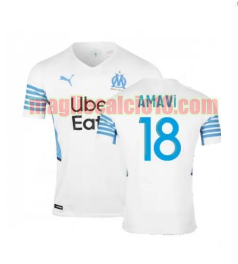 maglia olympique marsiglia 2021-2022 prima amavi 18