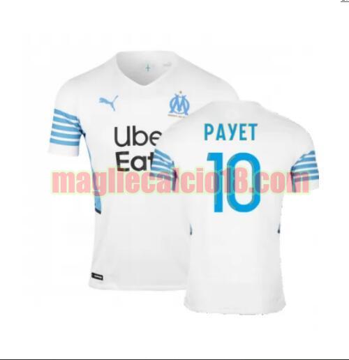 maglia olympique marsiglia 2021-2022 prima payet 10