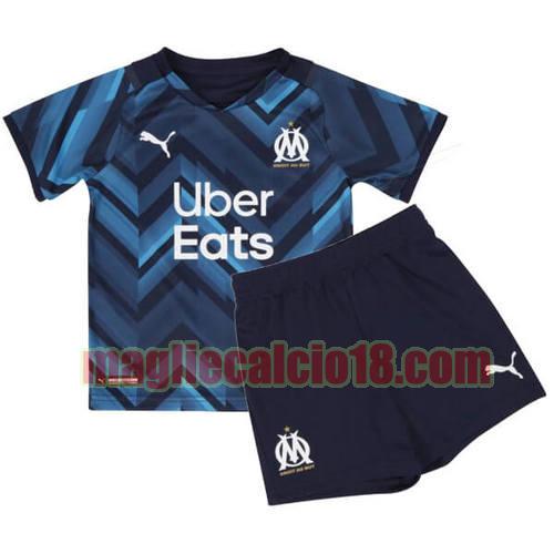 maglia olympique marsiglia 2021-2022 seconda bambino