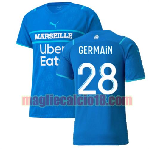 maglia olympique marsiglia 2021-2022 terza germain 28