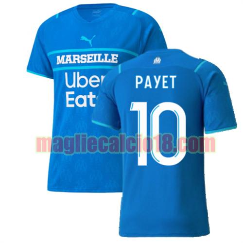 maglia olympique marsiglia 2021-2022 terza payet 10