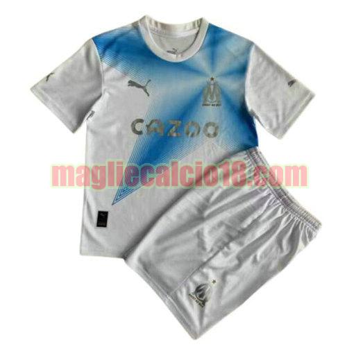 maglia olympique marsiglia 2023-2024 bambino 4th commemorative edition