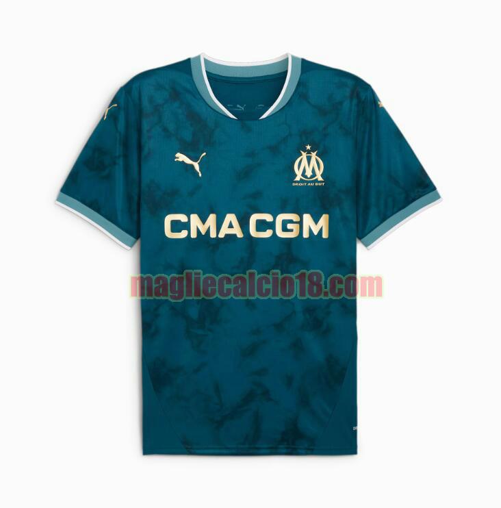 maglia olympique marsiglia 2024-2025 thailandia seconda