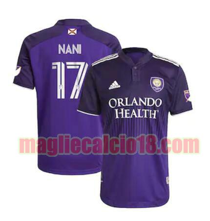 maglia orlando city 2021-2022 seconda nani 17