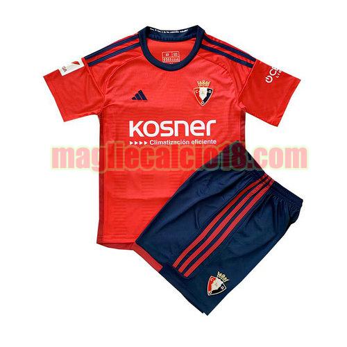 maglia osasuna 2023-2024 bambino prima