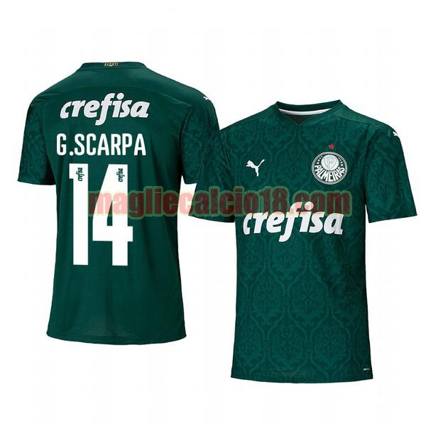 maglia palmeiras 2020-2021 prima gustavo scarpa 14
