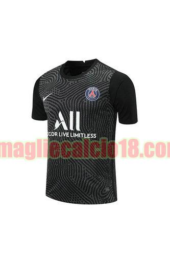maglia paris saint germain 2020-2021 portiere nero