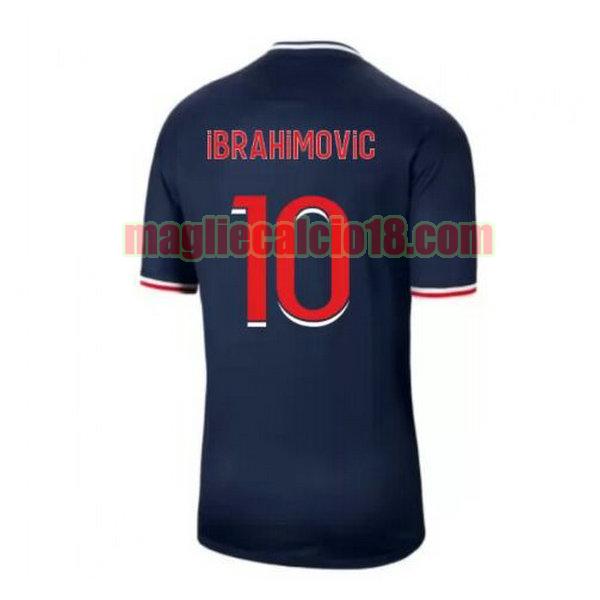 maglia paris saint germain 2020-2021 prima ibrahimovic 10