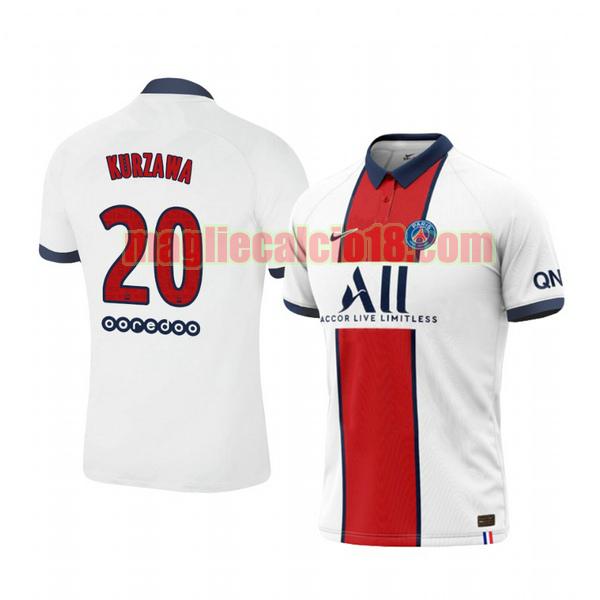 maglia paris saint germain 2020-2021 seconda layvin kurzawa 20