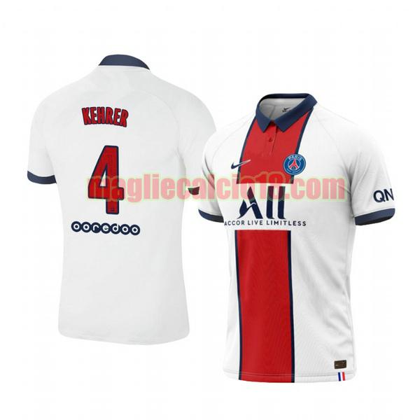 maglia paris saint germain 2020-2021 seconda thilo kehrer 4