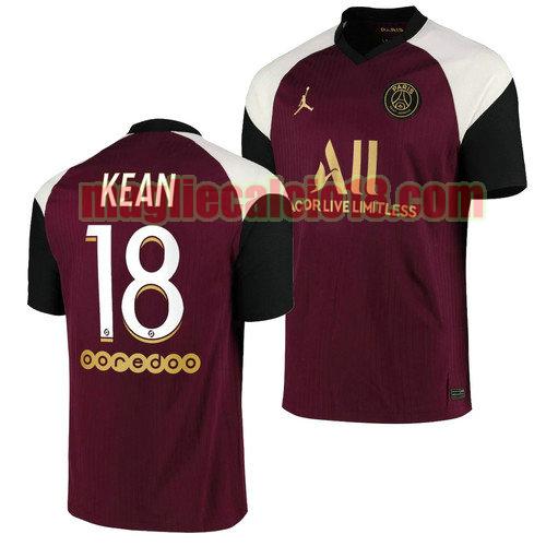maglia paris saint germain 2020-2021 terza kean 18