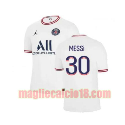 maglia paris saint germain 2021-2022 4th messi 30