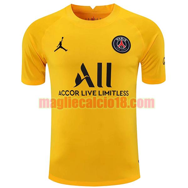 maglia paris saint germain 2021-2022 portiera giallo thailandia