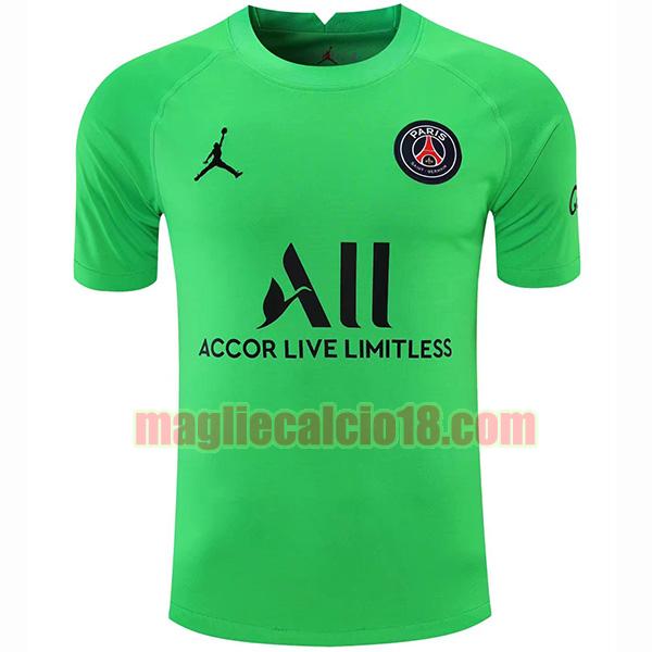 maglia paris saint germain 2021-2022 portiera verde thailandia