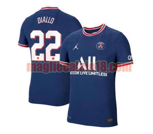 maglia paris saint germain 2021-2022 prima diallo 22