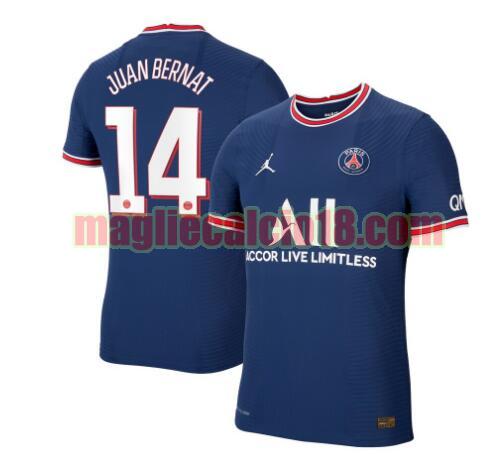 maglia paris saint germain 2021-2022 prima juan bernat 14