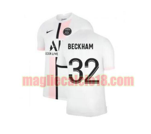 maglia paris saint germain 2021-2022 seconda beckham 32