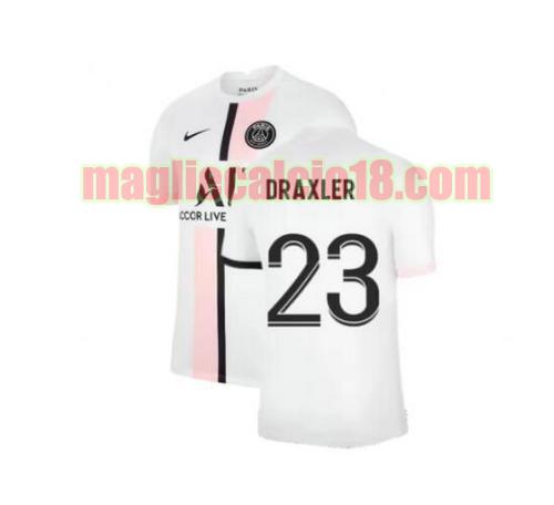 maglia paris saint germain 2021-2022 seconda draxler 23