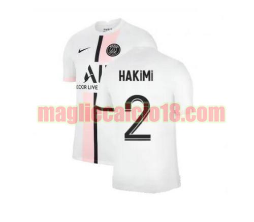 maglia paris saint germain 2021-2022 seconda hakimi 2