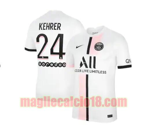 maglia paris saint germain 2021-2022 seconda kehrer 24