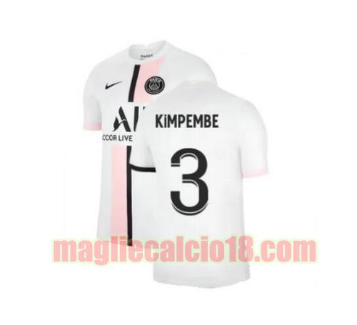 maglia paris saint germain 2021-2022 seconda kimpembe 3