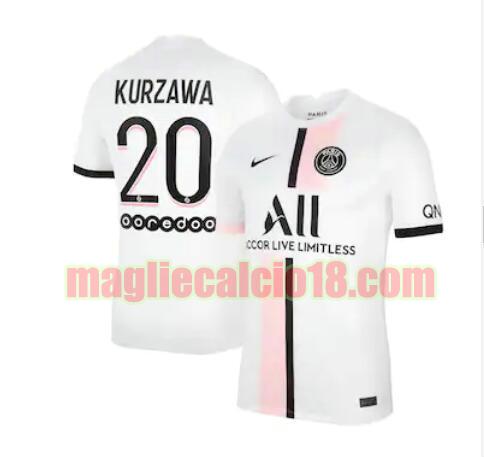 maglia paris saint germain 2021-2022 seconda kurzawa 20
