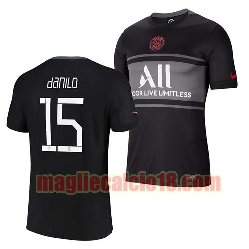 maglia paris saint germain 2021-2022 terza danilo pereira 15